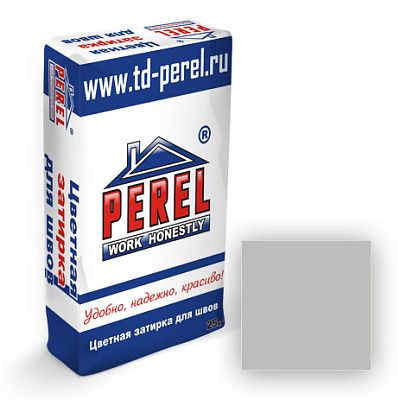 Изображение – Цветная декоративная затирочная смесь Perel RL / Серый