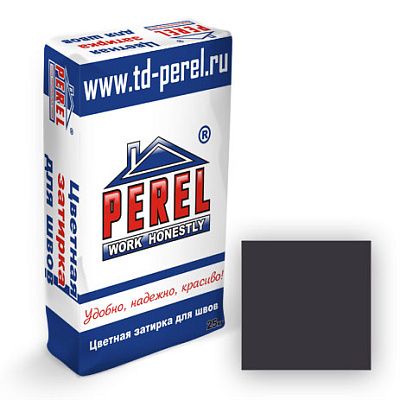 Изображение – Цветная декоративная затирочная смесь Perel RL / Черный