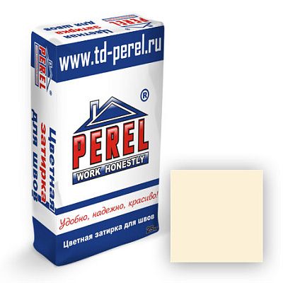Изображение – Цветная декоративная затирочная смесь Perel RL / Бежевый